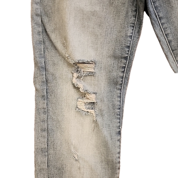 Kancan Kaleigh Mid Rise Ankle Skinny Jeans Medium Wash - Picture 2 of 15